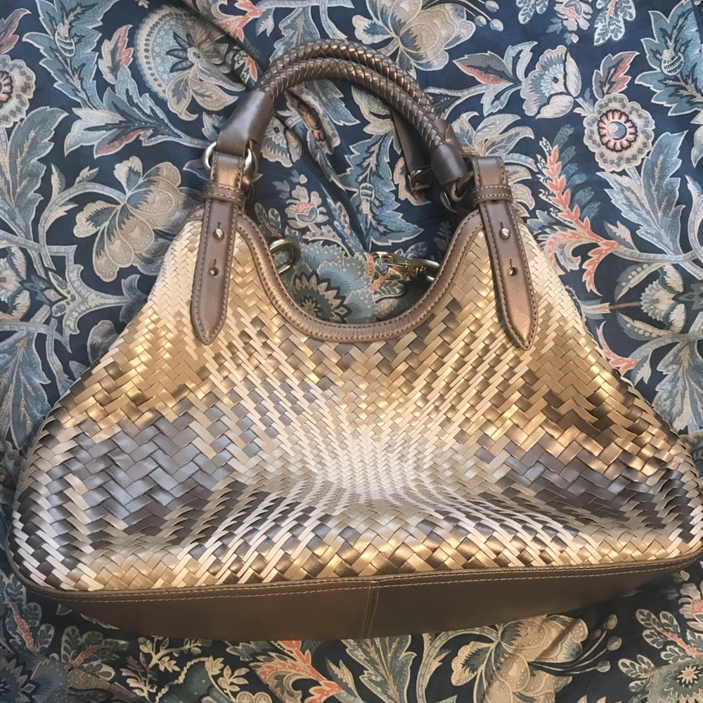 Cole Haan Genevieve Woven Hobo